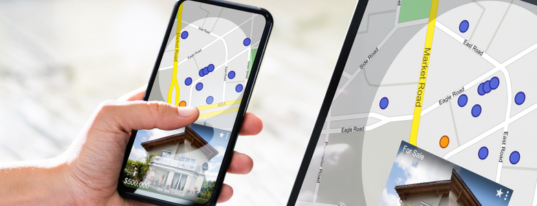 looking at mobile for property